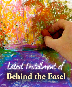 Behind the Easel